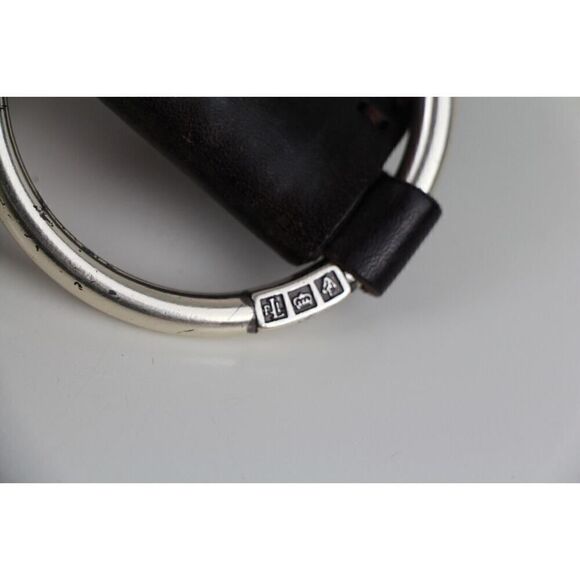 Ralph Lauren BRAIDED BROWN GENUINE LEATHER 2\